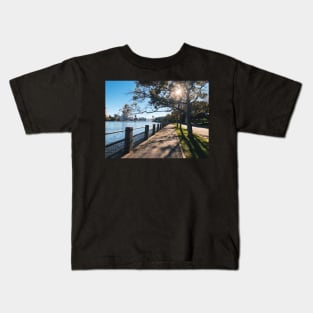 Roosevelt Island Golden Hour Manhattan Kids T-Shirt